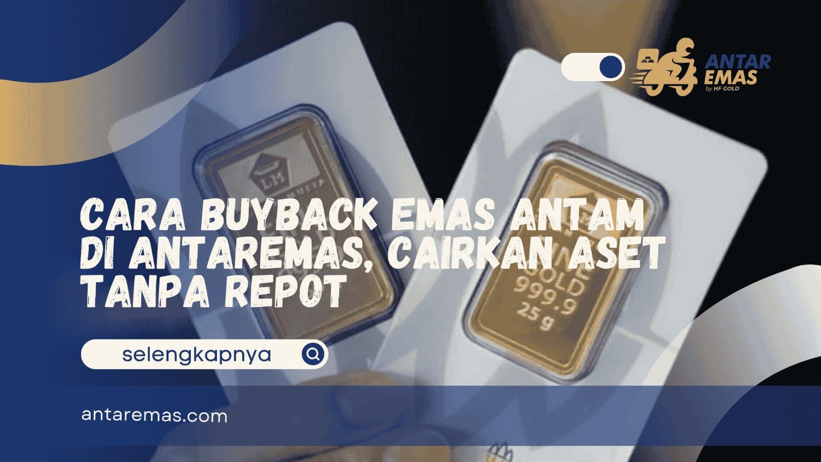 Cara buyback emas Antam