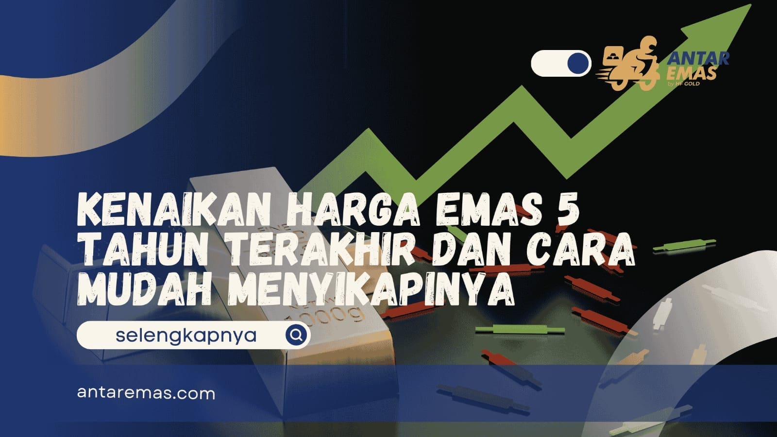 Kenaikan Harga Emas 5 Tahun Terakhir