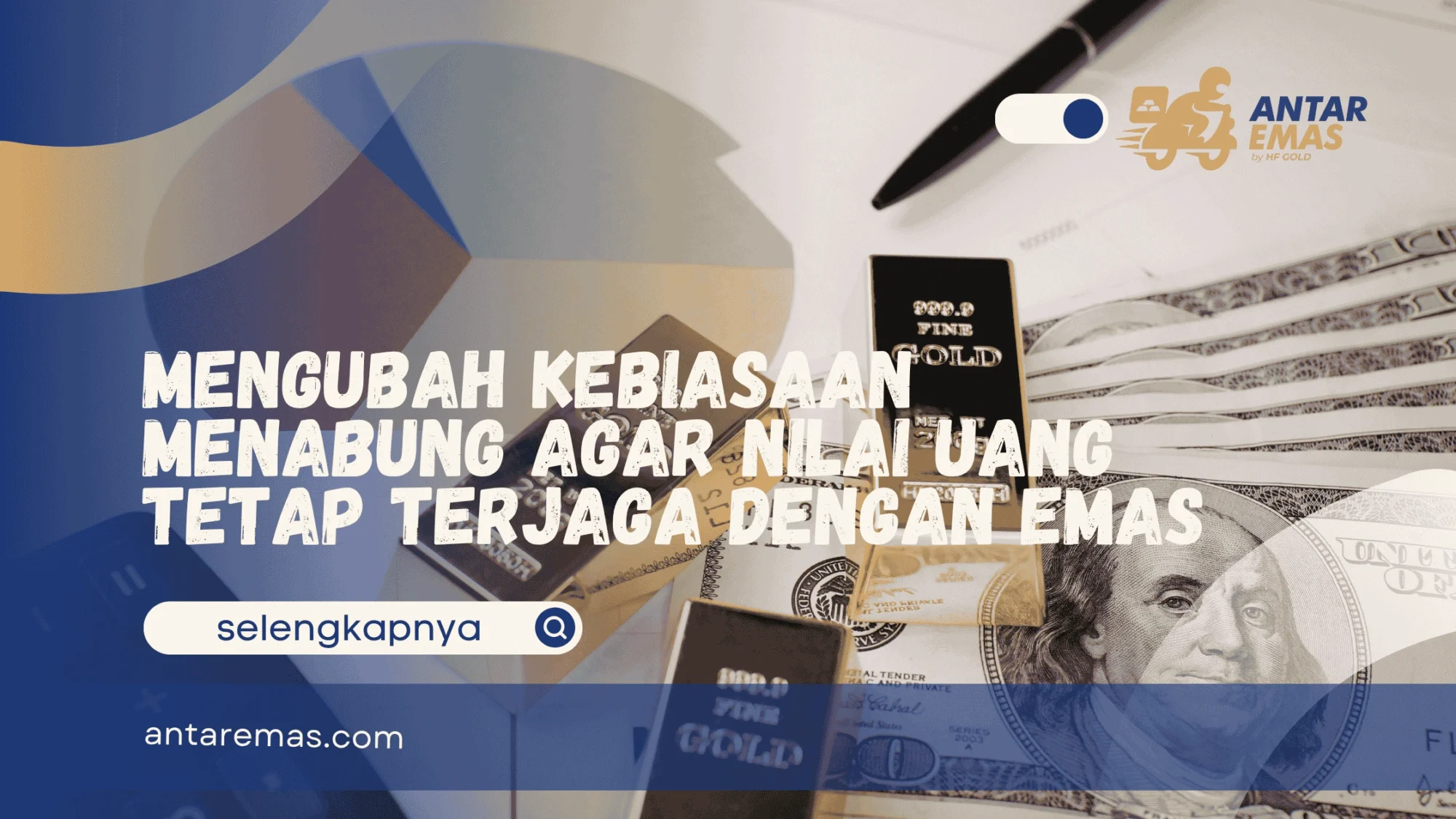 Mengubah kebiasaan menabung
